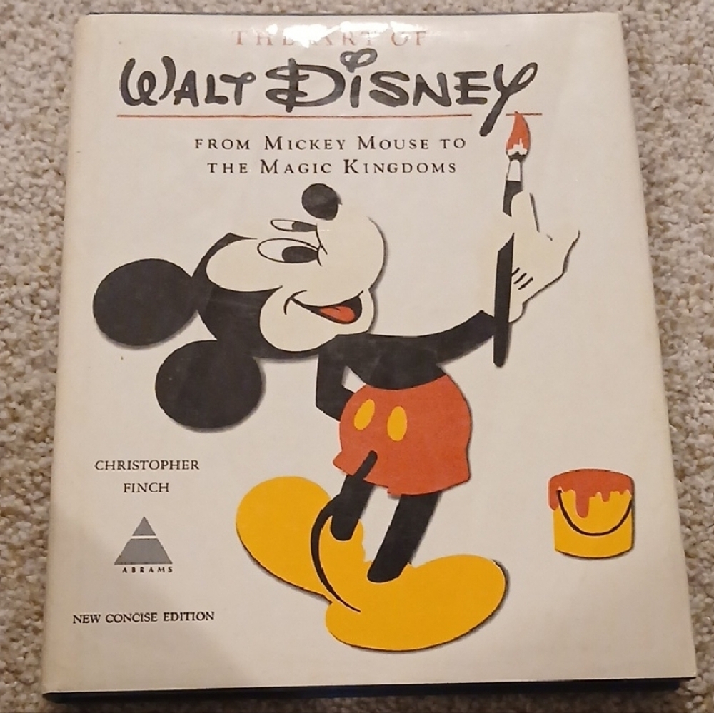 Walt Disney Coffee Table Book - Vintage Copywrite 1975